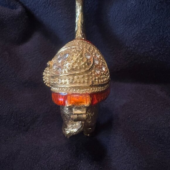 Lovely Camel "Limoges-Like Snuff Box"-Beautifully Made Gold with Lift-Lid "Hump" - Picture 3 of 12